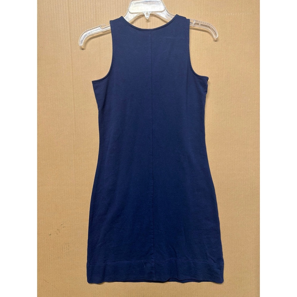 Lilly Pulitzer Navy Blue Soutache Embroidered Sleeveless Shift Dress‎ XS - Picture 4 of 11